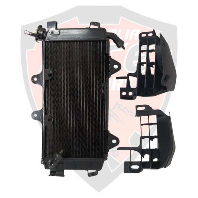 Radiator With Cap and Side Mask