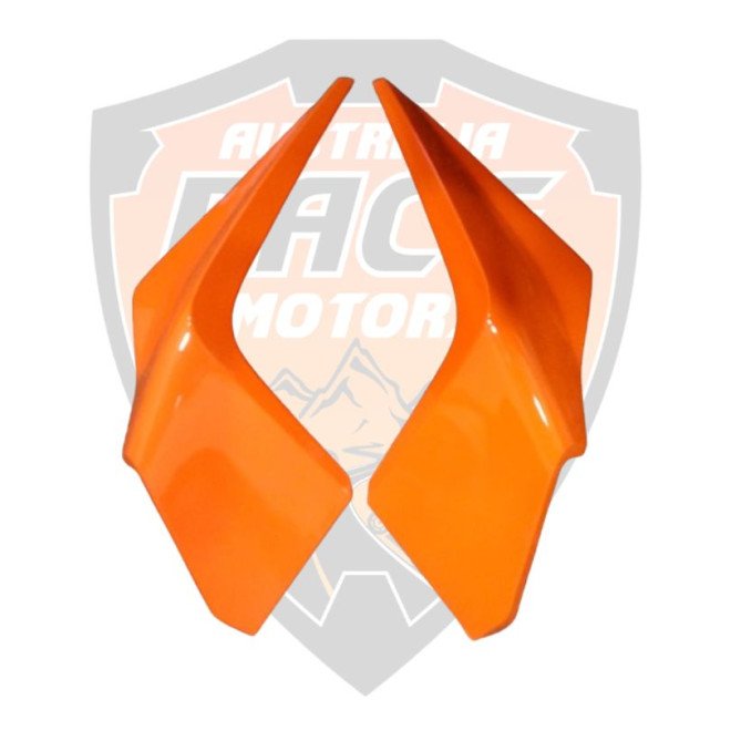 Head Light Side Mask Orange LH+RH For Ktm Duke 250