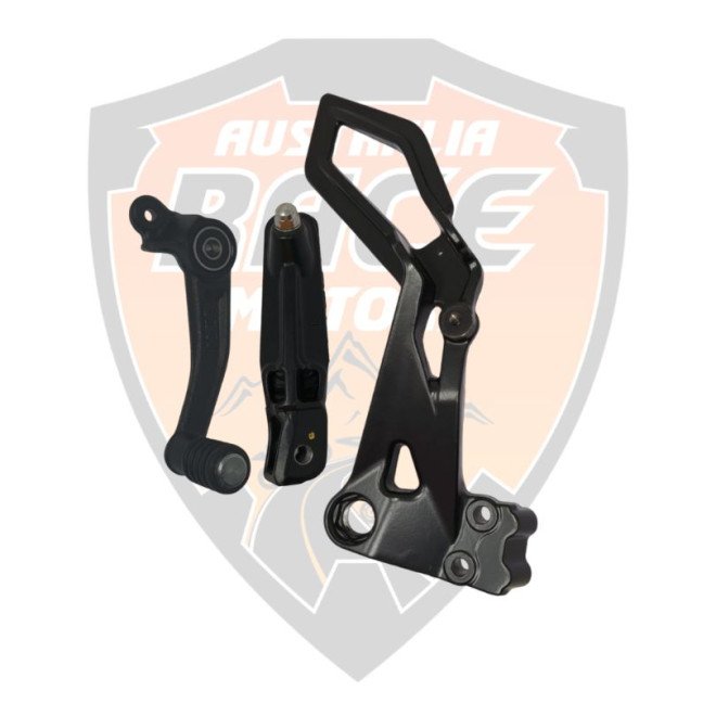 Step holder, Footrest, Change lever Kit For Ktm
