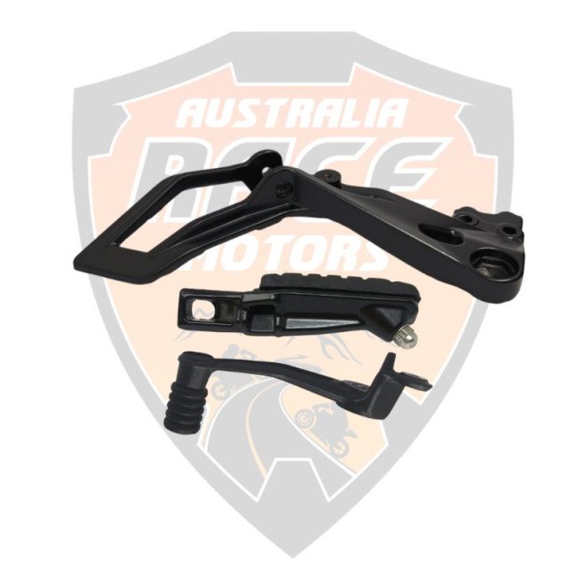 Step holder, Footrest, Change lever Kit For Ktm