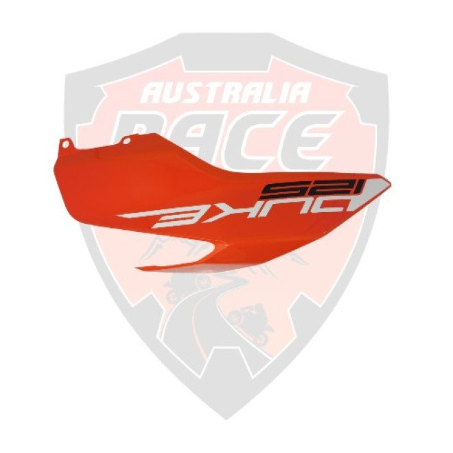 Tank Cover Fairing Decal LH Orange Duke 125