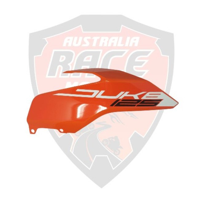 Tank Cover Fairing Decal RH Orange Duke 125