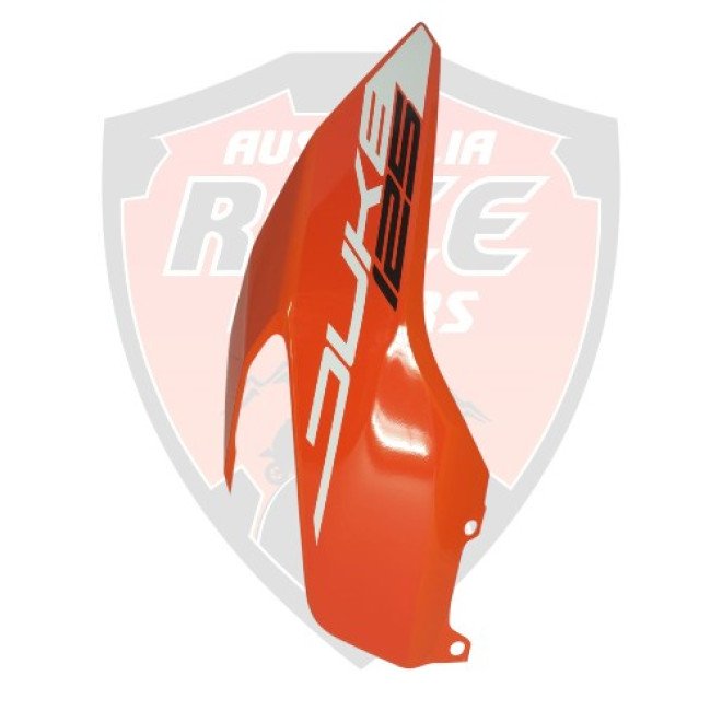 Tank Cover Fairing Decal RH Orange Duke 125
