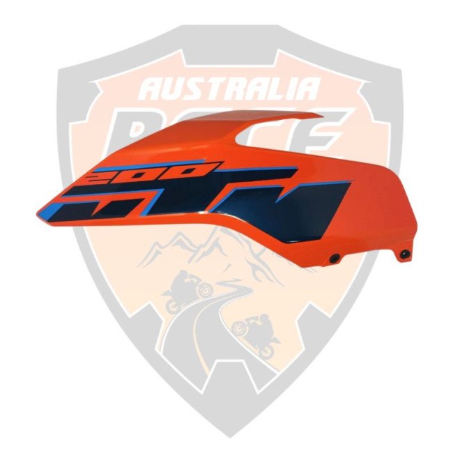 Tank Cover Assly LH Orange Gloss For Ktm Duke 200