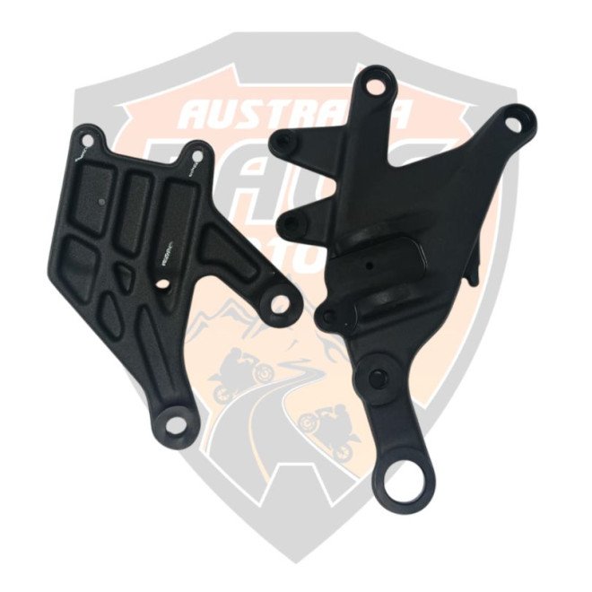 Holder Step RH+LH Black Matt For Ktm Duke 390