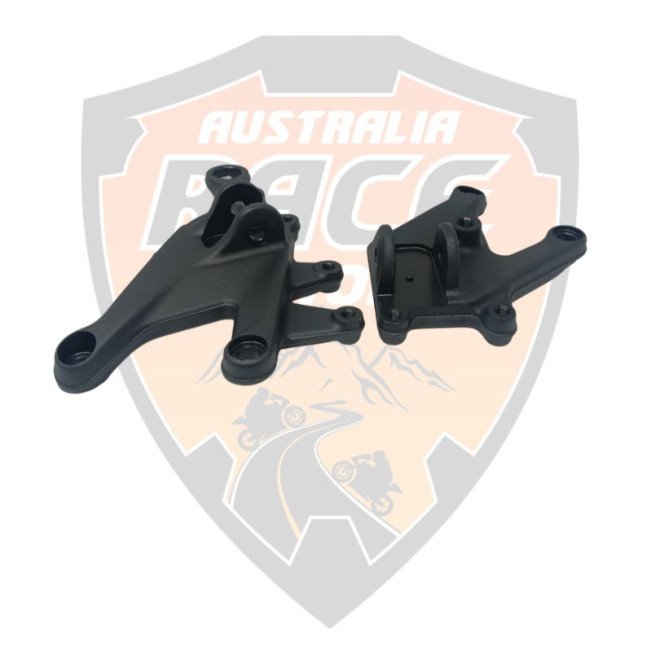 Holder Step RH+LH Black Matt For Ktm Duke 390