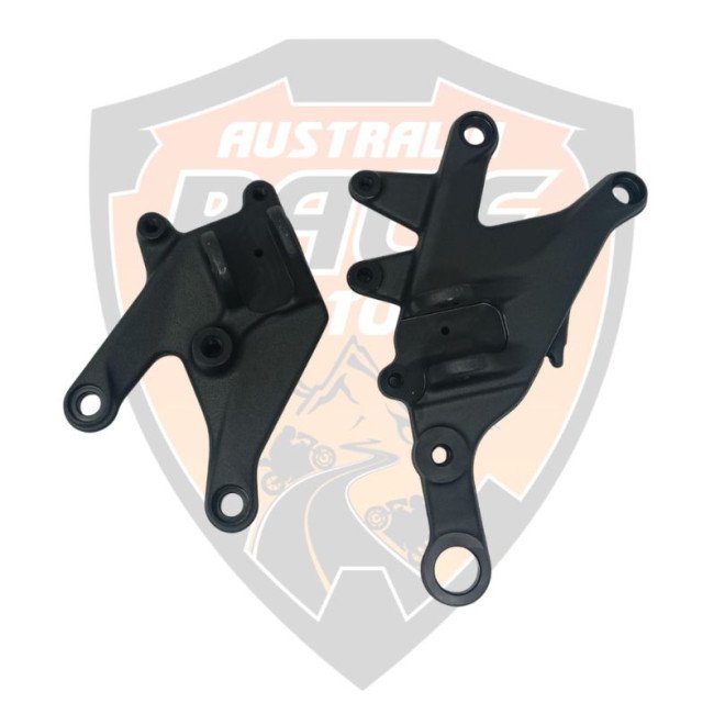 Holder Step RH+LH Black Matt For Ktm Duke 390