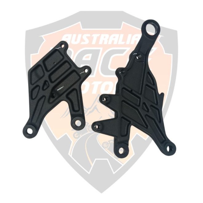 Holder Step RH+LH Black Matt For Ktm Duke 390