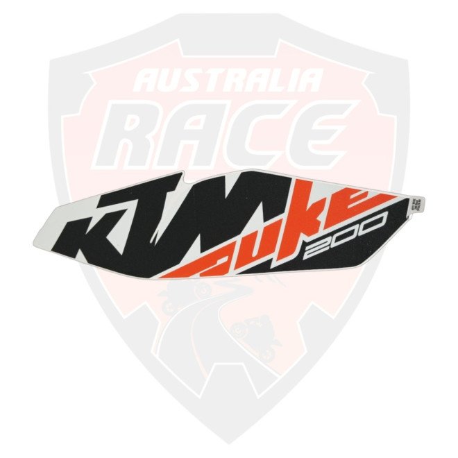 Tank Cover RH Decal Black For Ktm Duke 200