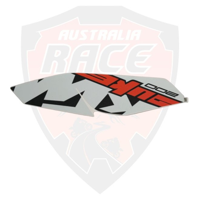 Tank Cover LH Decal White For Ktm Duke 200