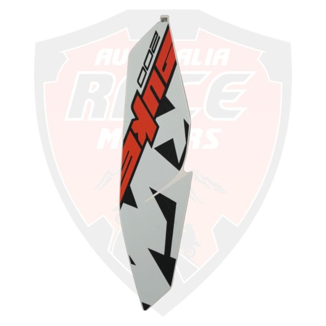 Tank Cover LH Decal White For Ktm Duke 200