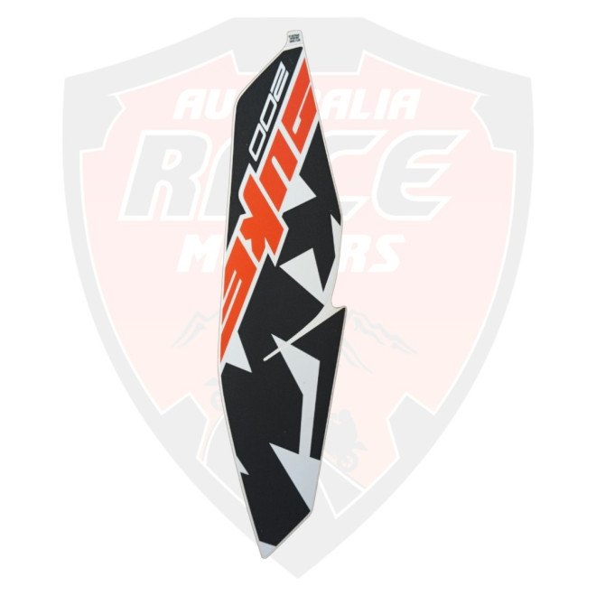 Tank Cover LH Decal Black For Ktm Duke 200