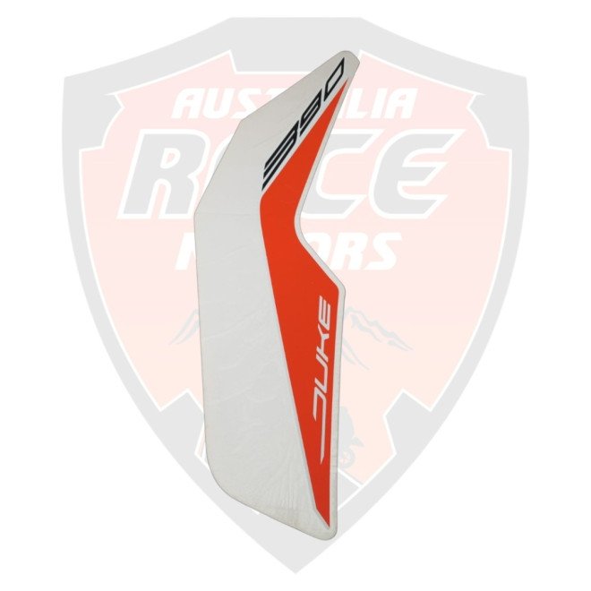 Tank RH Decal White For Ktm Duke 390