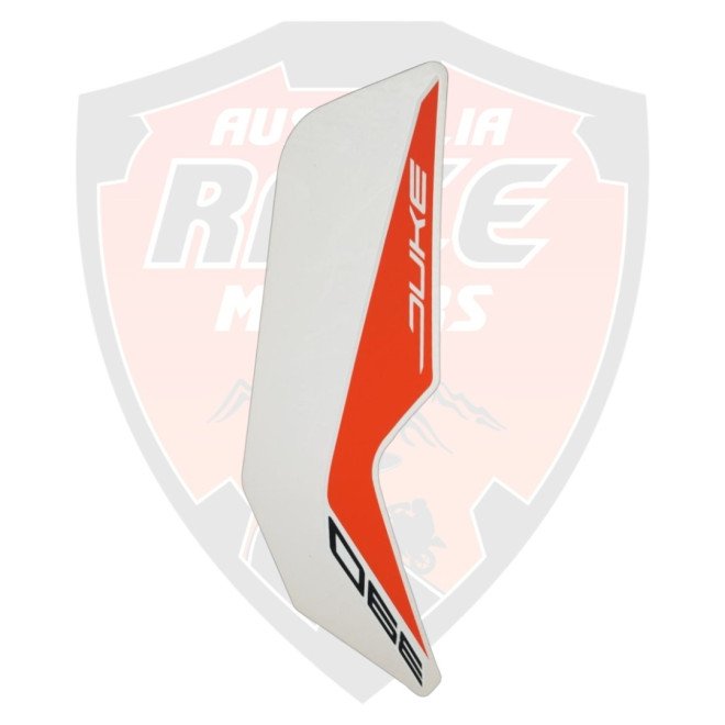 Tank LH Decal White For Ktm Duke 390