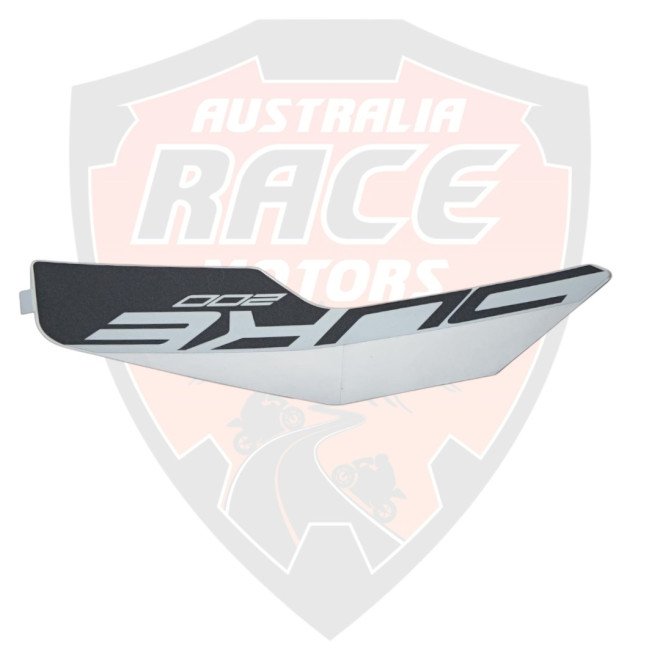 Tank LH Decal White For Ktm Duke 200