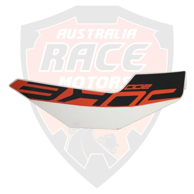 Tank RH Decal Orange For Ktm Duke 200