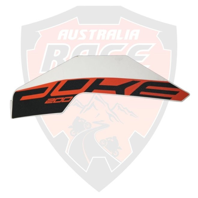 Tank RH Decal Orange For Ktm Duke 200