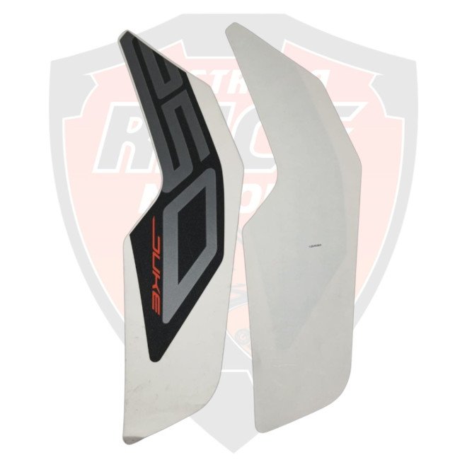 Tank RH+LH Decal Silver For Ktm Duke 250