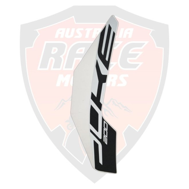 Tank RH Decal White For Ktm Duke 200