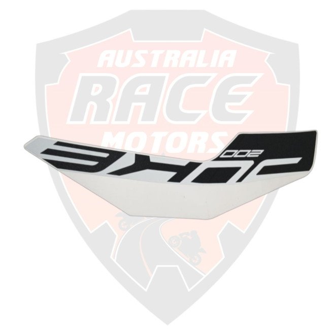 Tank RH Decal White For Ktm Duke 200