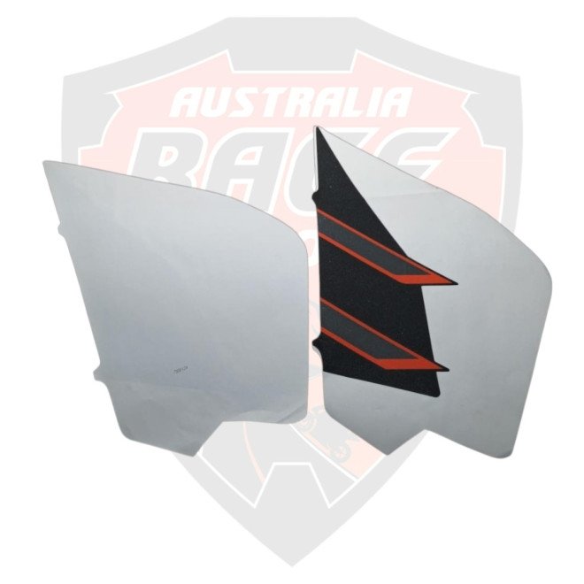 Tank RH+LH Decal Black For Ktm RC 200