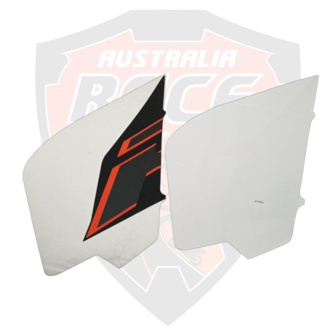 Tank RH+LH Decal Black For Ktm RC 200