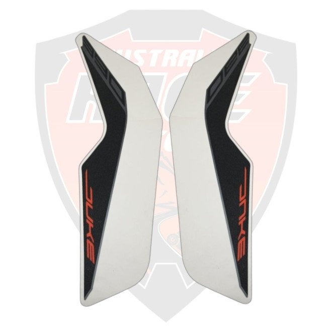 Tank RH+LH Decal Silver For Ktm Duke 390