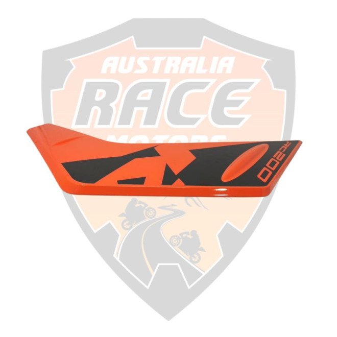 Outer Fairing LH Orange Gloss + Decal For Ktm RC 200