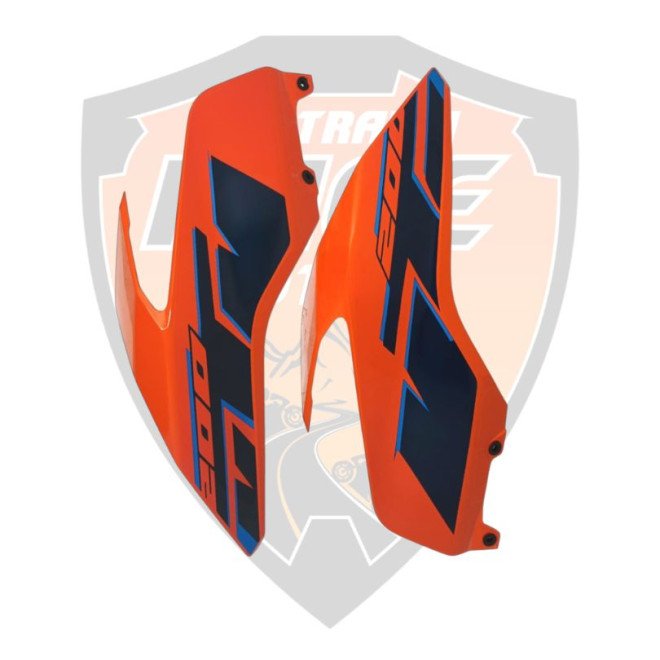 Tank Cover Assly RH+LH Orange Gloss For Ktm Duke 200