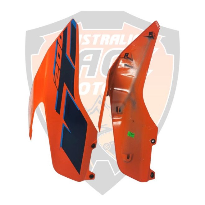 Tank Cover Assly RH+LH Orange Gloss For Ktm Duke 200