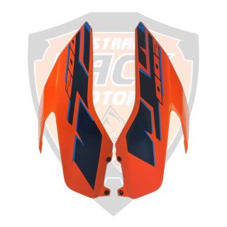 Tank Cover Assly RH+LH Orange Gloss For Ktm Duke 200