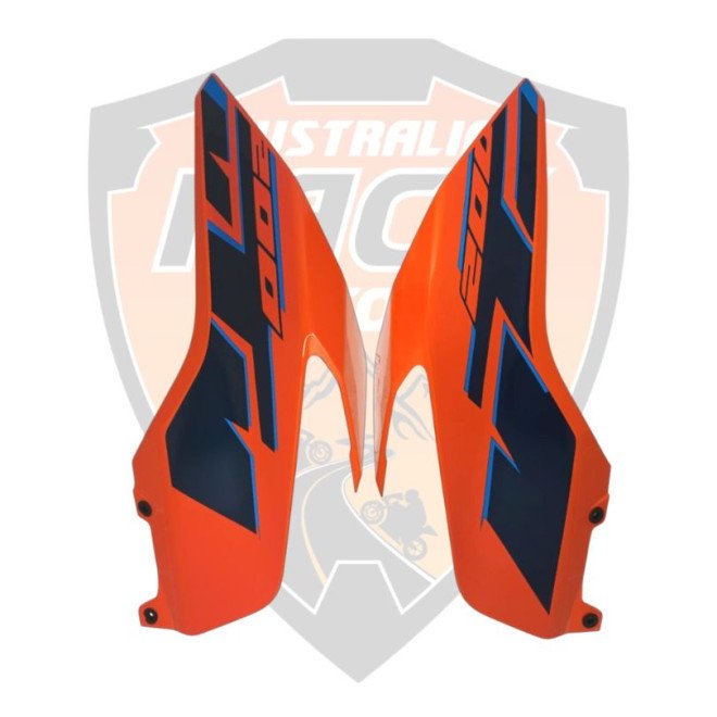 Tank Cover Assly RH+LH Orange Gloss For Ktm Duke 200