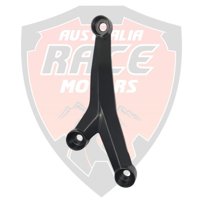 Engine Support LH Black Matt Aluminum