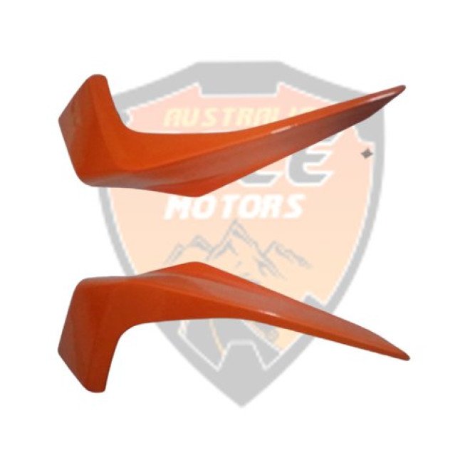 Headlight Side Mask Orange Adventure 250 390