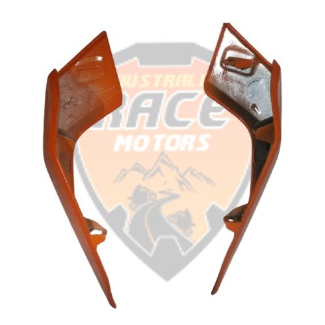 Headlight Side Mask Orange Adventure 250 390