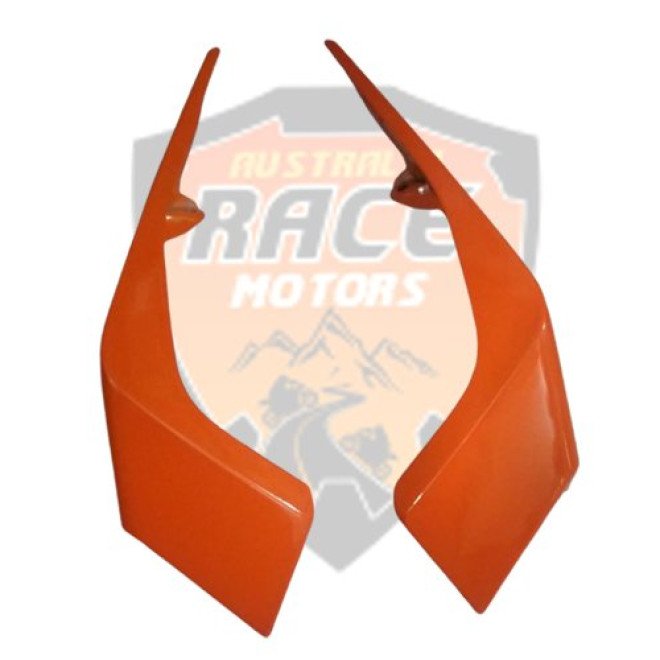 Headlight Side Mask Orange Adventure 250 390