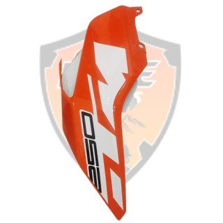 Fuel Tank Fairing Orange & Decal LHS