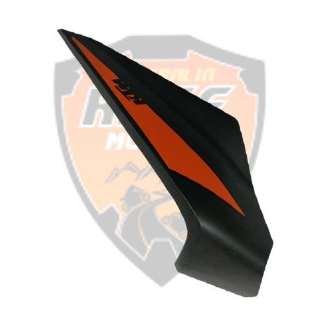 Black Headlight Side Mask RH