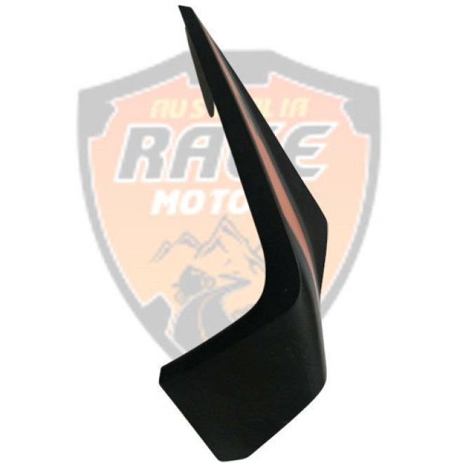 Black Headlight Side Mask RH