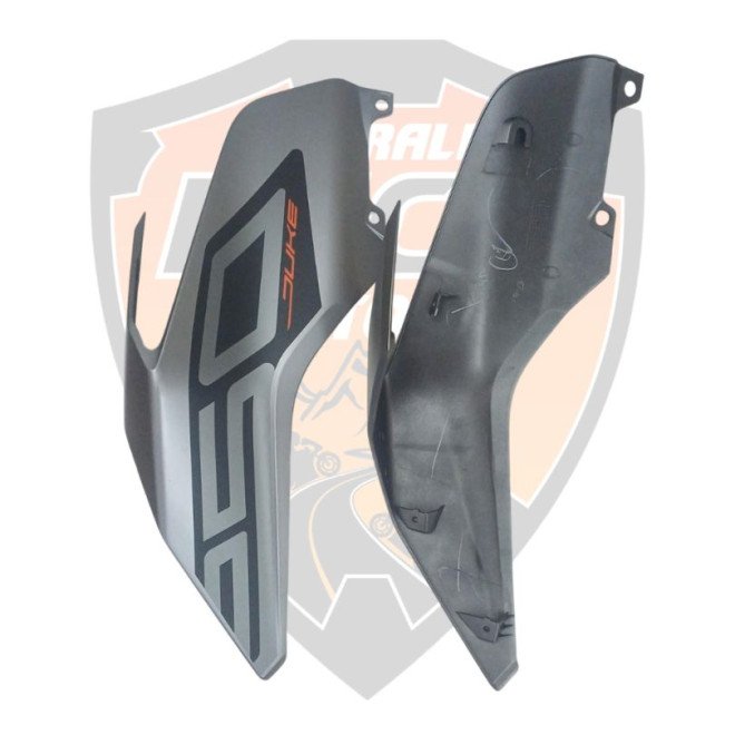 Tank Cover Silver & Decal RH+LH Duke 250