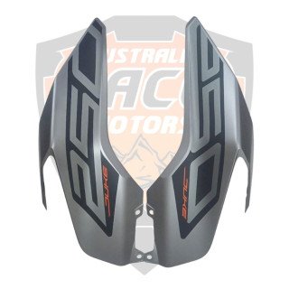 Tank Cover Silver & Decal RH+LH Duke 250
