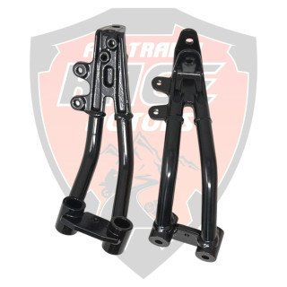 Set Rear Holder Step Black (LH & RH)