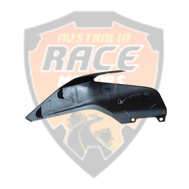 Tank Cover Black Matt & Decal RHS Duke 250