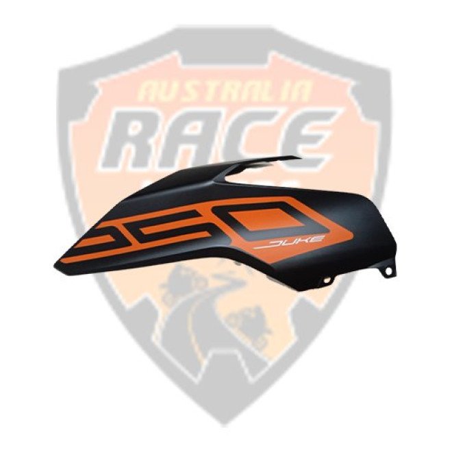 Tank Cover Black Matt & Decal LHS Duke 250