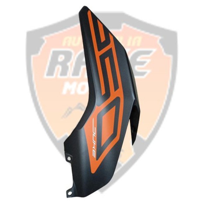 Tank Cover Black Matt & Decal LHS Duke 250