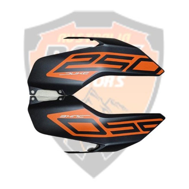 Tank Cover Set RH & LH Dark Gal Matt +DCL