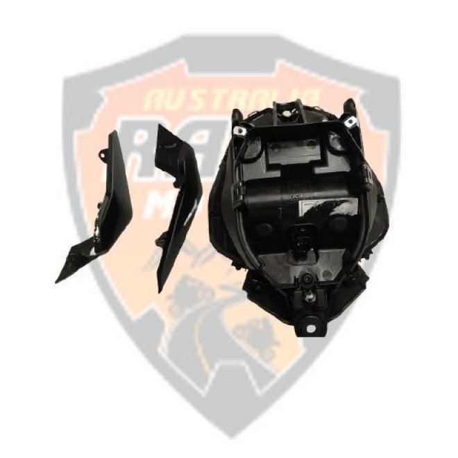 Headlight With Side Black Mask