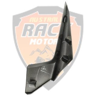 Silver Headlight Side Mask LH