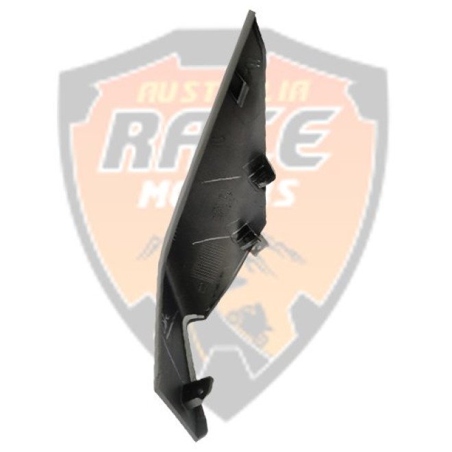 Silver Headlight Side Mask LH