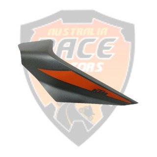Silver Headlight Side Mask RH